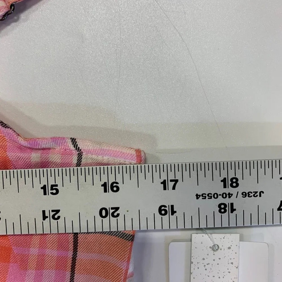 Abound Nordstrom Women's Plaid Spaghetti Strap Lightweight Mini Dress Size M NWT - Picture 12 of 12